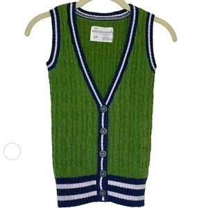 Aeropostale- Button Up Sweater Vest